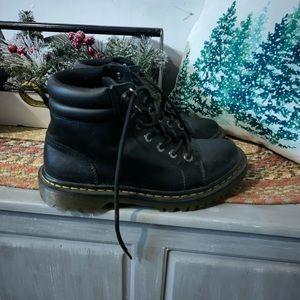 Black Short Dr. Martens Boots